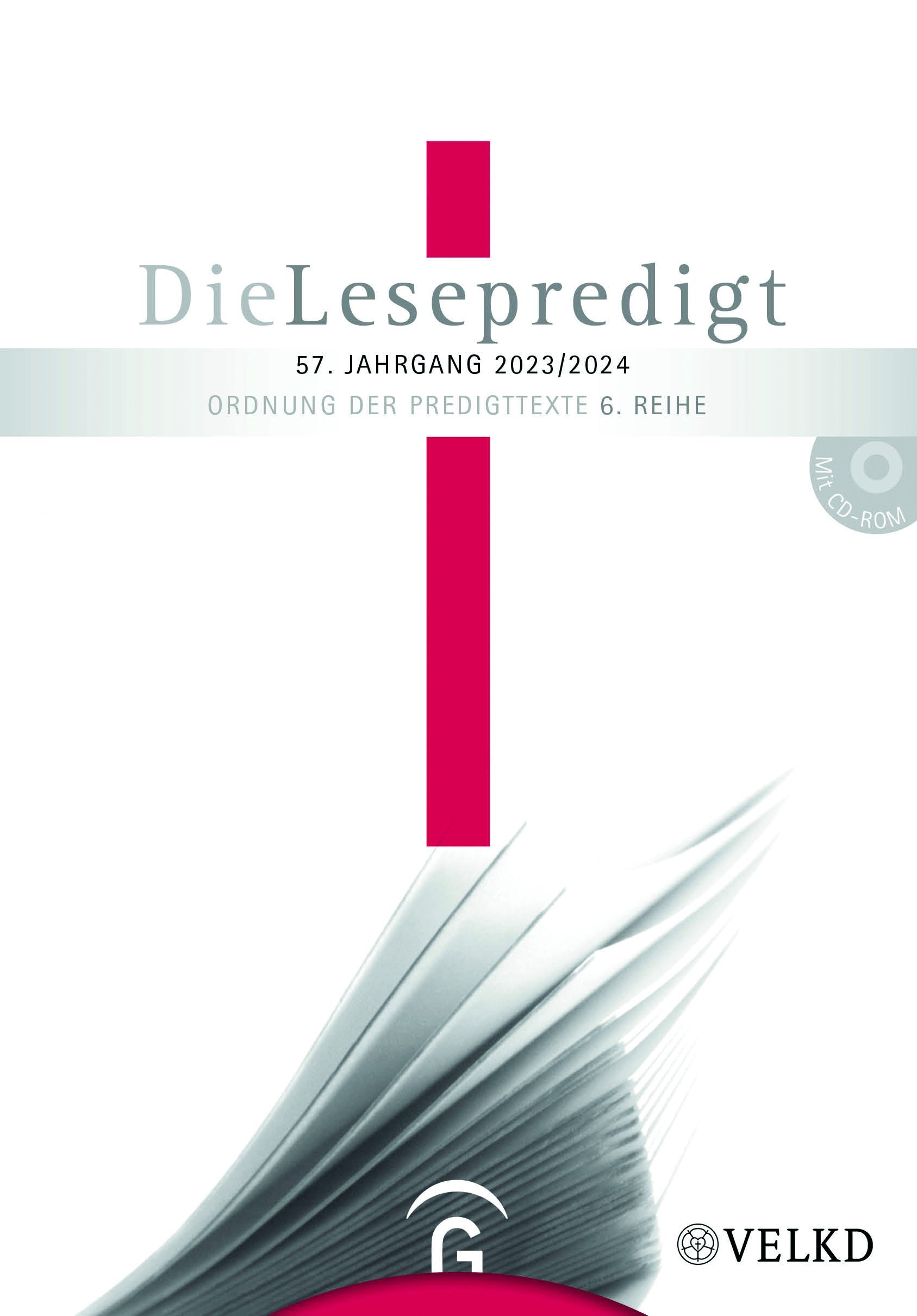 Cover des Buches „Die Lesepredigt 2023/2024“