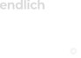 Weiße Karte mit der Aufschrift "endlich"
