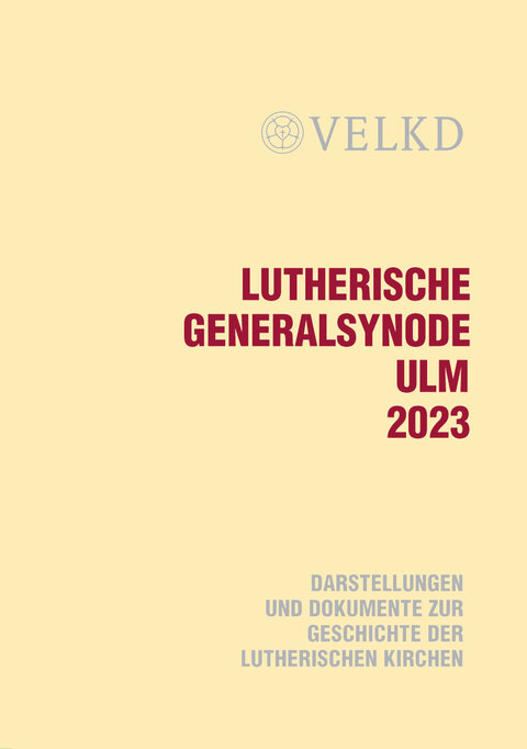 Vorschaubild für 'Lutherische Generalsynode Ulm 2023'