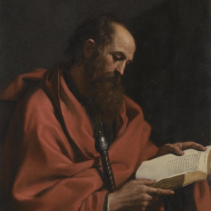 Paulus, ein Mann mit Schwert und Bibel